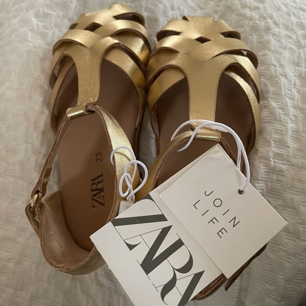 Zara toddler girls sandals